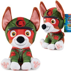 Psi Patrol Jungle Pups Maskotka Tracker pluszak miękka przytulanka Piesek 18 cm