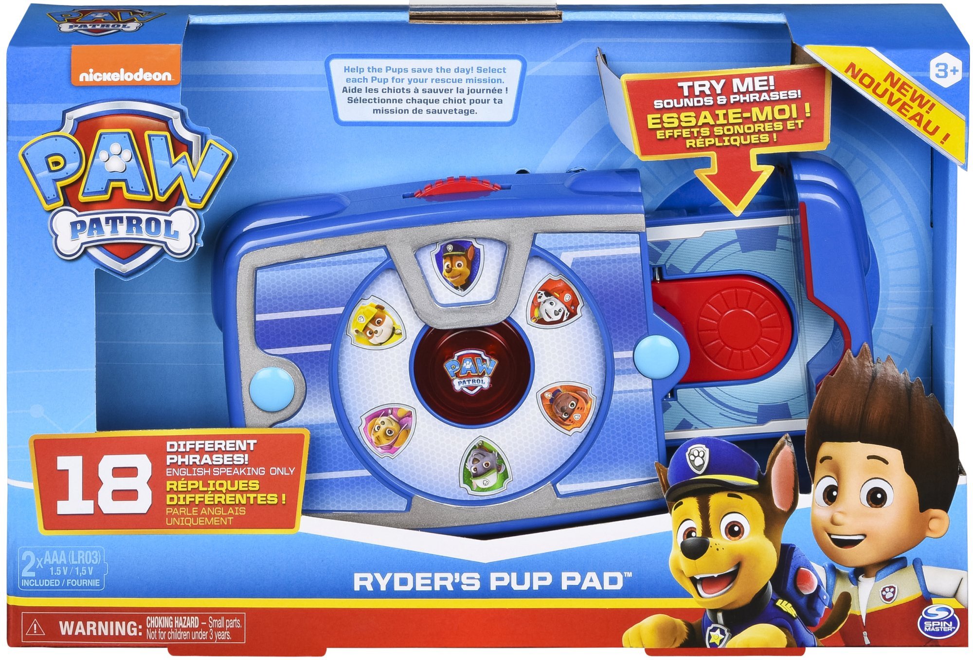 Aftensmad ortodoks Fader fage Psi Patrol interaktywny tablet Rydera obrotowy 18 dźwięków | Zabawki  interaktywne Ryder